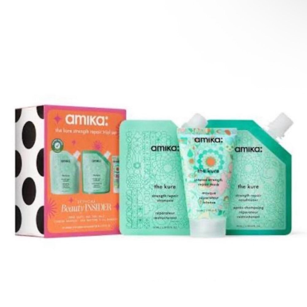 Amika “The Kure Strength Repair” Trial Set NWT